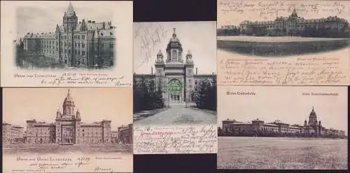 156281 AK Berlin Gross Lichterfelde 1899 Garde Schützen Kaserne Kadettenanstalt