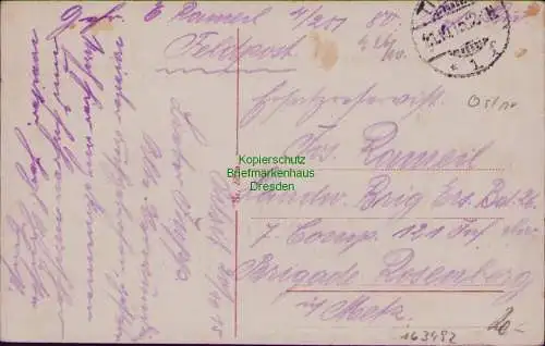 163492 AK Tilsit Partie am Schloßmühlenteich 1915