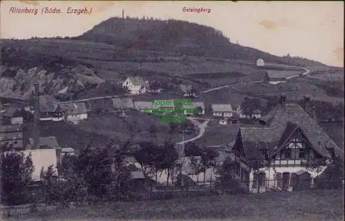 167381 AK Altenberg (Sächs. Erzgeb.) 1916 Geisingberg