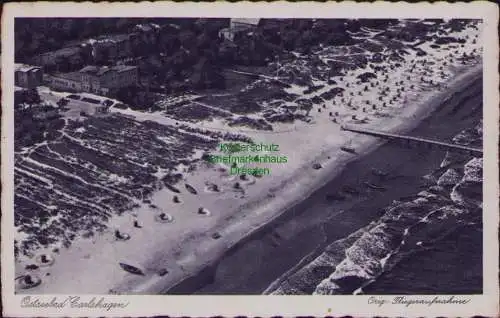 167333 AK Ostseebad Carlshagen Orig. Fliegeraufnahme 1937 Karlshagen Usedom