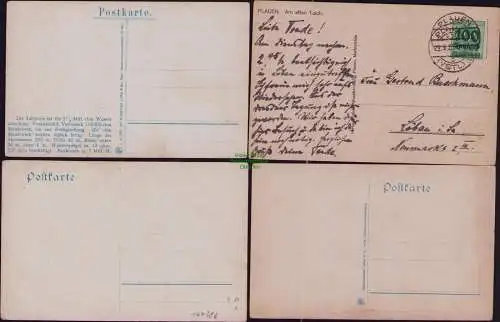 167386 4 AK Talsperre der Stadt Plauen i. V. um 1910 Erbaut 1903-1909. Sperrmaue
