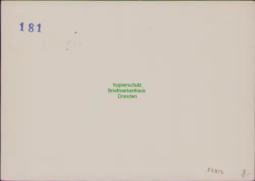 B22454 Brief DR Deutsches Reich Landpoststempel Scharnikau blanko