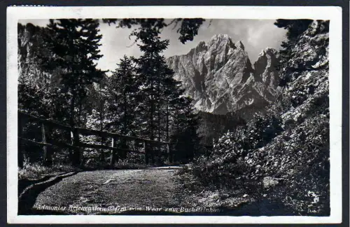 37748 AK Admonter Reichenstein Österreich Hotel Gesäuse 1929 Gstatterboden