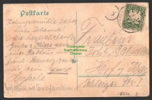 36640 AK Behringersmühle Fränk. Schweiz 1909