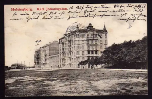 44996 AK Schweden Helsingborg Hälsingborg 1914 Karl Johansgatan