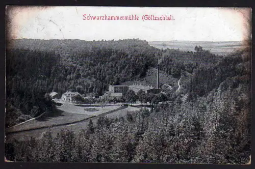 46174 AK Schwarzhammermühle Göltzschtal Reichenbach