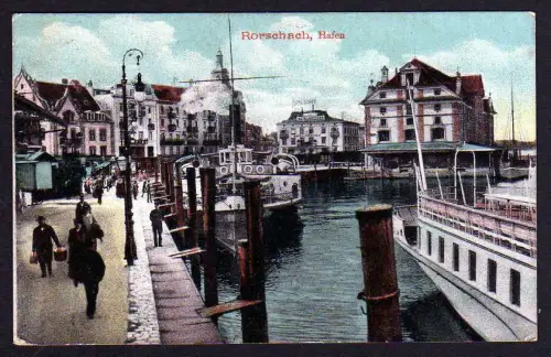 43834 AK Rorschach Hafen 1911