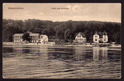 35829 AK Wassersleben Kurhaus MSP 27 Marine Schiffspost 1915