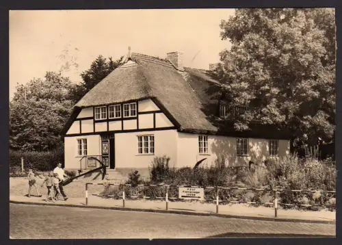 37597 AK Göhren Rügen Fotokarte 1970 Museum Mönchgut