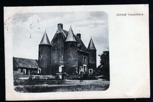 37280 AK Schloß Verpiliere 1915  Feldpost
