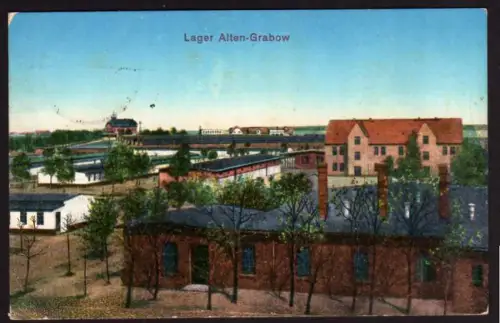 39180 AK Alten Grabow Altengrabow Bz. Magdeburg 1915 Feldpost Dörnitz Möckern