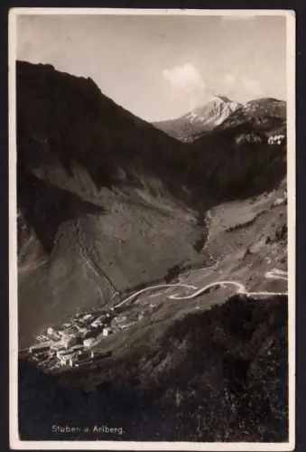 39745 AK Stuben am Arlberg Österreich Vorarlberg 1939