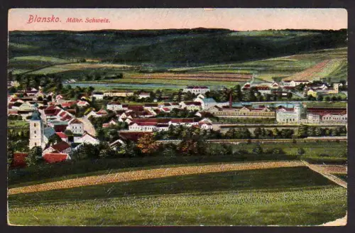 45669 AK Blansko Mähr. Schweiz 1917
