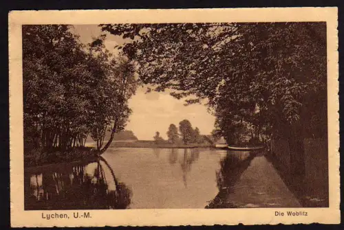 37039 AK Lychen Die Woblitz 1926