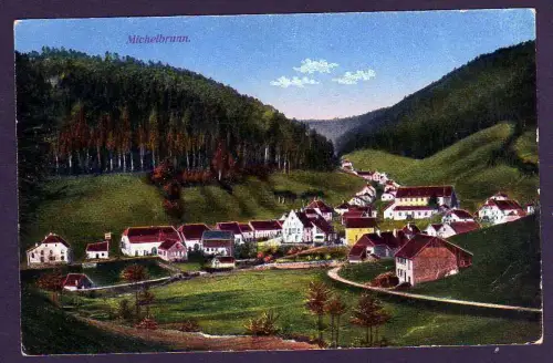 37556 AK Grandfontaine Bas-Rhin Michelbrunn Grand Est Elsass Feldpost 1917 Pan.