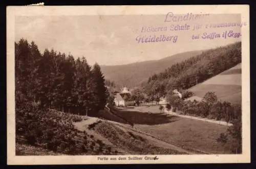 36744 AK Heidelberg Seiffen Seiffner Grund Landheim 1927
