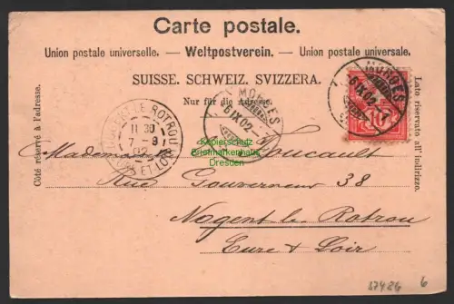 37486 AK Morges Schweiz 1902