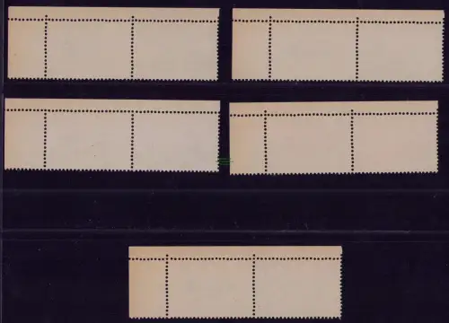 B20484 Frankreich Legionäre an der russischen Front 1942 VI - X ** mit Zierfelde