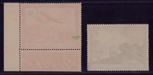 B20493 Frankreich 1942 Flugpostvignetten IV und V Mi. 80 €