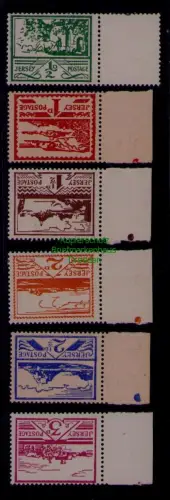 B20497 Kanalinseln Jersey 3 - 8 ** Mi. 60 €