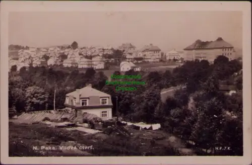 167414 AK N. Paka. Villová ?tvrt. Nova Paka Neupaka Tschechien um 1920
