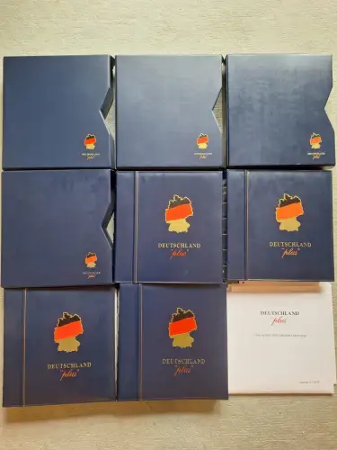 S507 Bund BRD Sammlung Deutschland Plus 2002 - 2015 vom Eckrand komplett 4 Binde