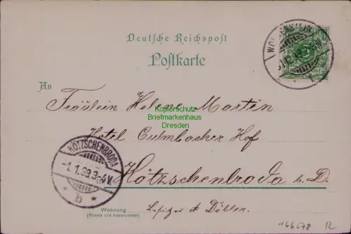 166578 AK Flossplatz Litho bei Wolkenstein 1898 Restauration Sommerfrische Bunt