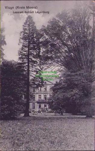 190198 AK Vluyn Kreis Moers Lazarett Schloß Leyenburg