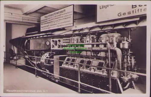 190219 AK Hauptmaschinenraum des U. 1 Hauptmaschinenraum Petroleummotoren 2005 Ü