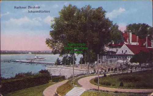 191179 AK Kurhaus Pieskow Scharmützelsee um 1925