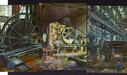 108304 6 AK Lauchhammer 200 Jahre Linke Hofmann A.G. Werk Breslau Lokomotivbau D