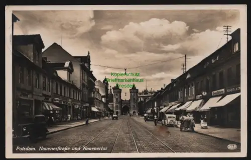 148233 AK Potsdam 1939 Nauenerstrasse und Nauenertor