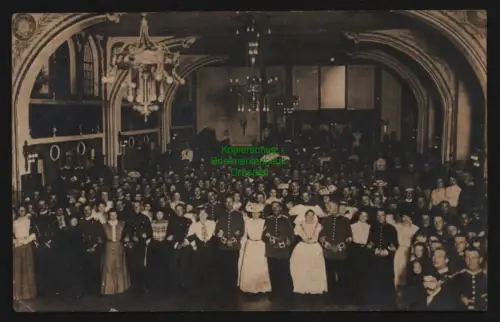 148235 AK Potsdam 1906 Fotokarte Fest Feier Festsaal