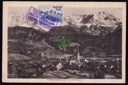 161975 AK Garmisch-Partenkirchen Dreitorspitze DR 602 IV Olympische Winterspiele