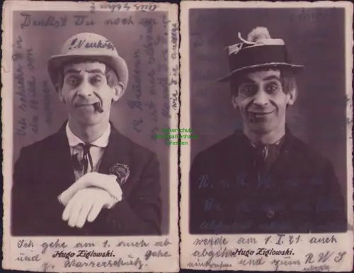 163880 2 AK Hugo Ziglowski Atelier Samson Nürnberg Potsdam 1920