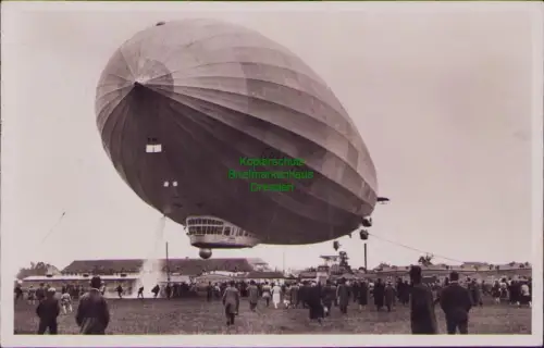190718 AK GRAF ZEPPELIN Landung mit schwerem Schiff Friedrichshafen Bodensee 193
