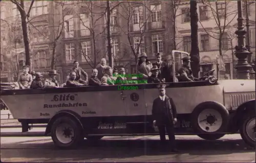 191546 AK Elite Rundfahrten Berlin Potsdam Peters Union um 1935