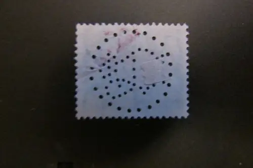 B10251 Danzig Freimarke Wappen Firmenlochung Perfin Kaffeekanne 1939