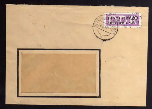 B2479 Brief DDR ZKD 11 7013 1957 VEB Sprengstoffwerk Schönebeck Elbe nach Berlin