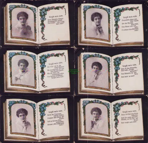 192107 6 AK Köln Kalk 1915 Des Kindes Gebet Serie 6138 6 Karten 1. Weltkrieg WK