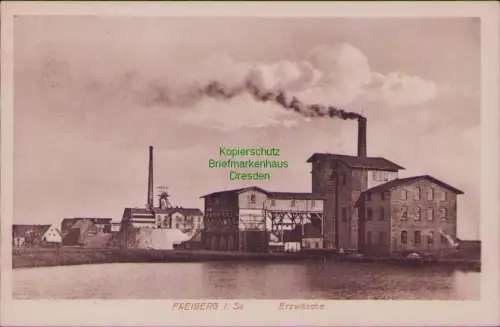 192231 AK FREIBERG i. Sa. 1917 Erzwäsche