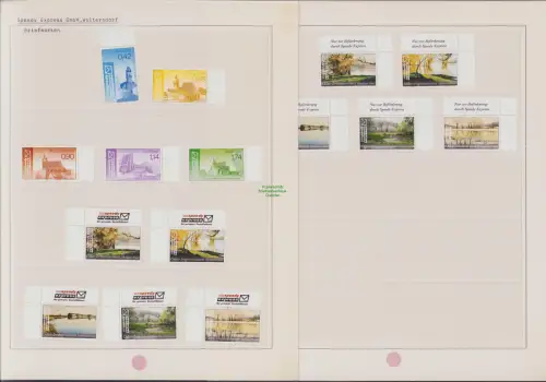 B-50296 Privatpost Speedy Express GmbH Woltersdorf Gebäude und Gemälde Oder Impr