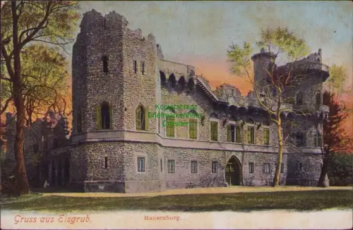 168519 AK Gruss aus Eisgrub Hansenburg Johannisburg um 1910 Lednice