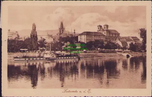 168585 AK Leitmeritz a. d. E. Elbe 1924