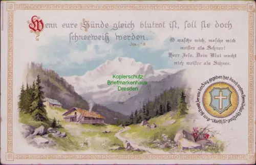 168594 AK Dresden 1920 Litho Deutscher Jubiläums Weißkreuz Kongress Deutscher Si