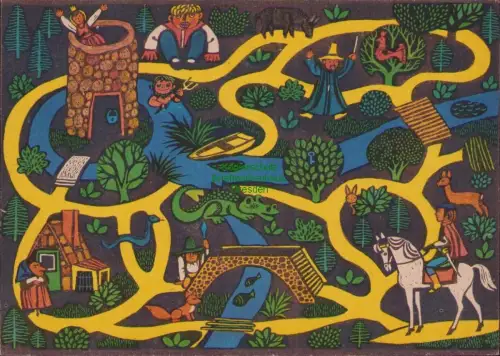 B23158 DDR Zeitgeschichte Bummi Postkarte Die ABC Zeitung Berlin 1973 1974 Liebe