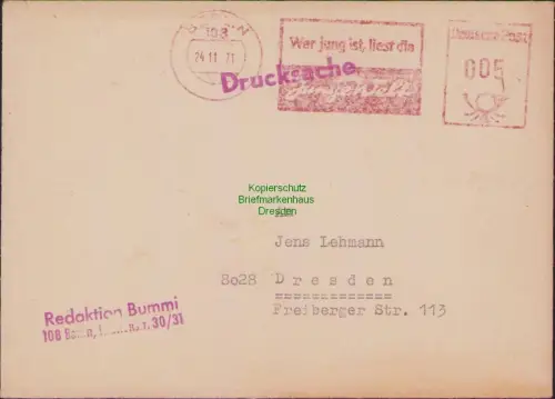 B23162 DDR Zeitgeschichte Bummi Entschuldigung Die ABC Zeitung Berlin gedrucktes