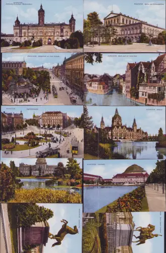 191686 10 AK HANNOVER um 1920 Technische Hochschule (Welfenschloß)HANNOVER.