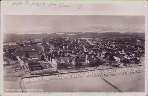 191725 AK NORDSEEBAD WANGEROOGE Luftbild 1936