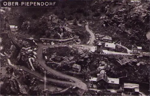 191732 AK Ober-Piependorf Fleidergrund Reichenberg Bez. Dresden um 1920